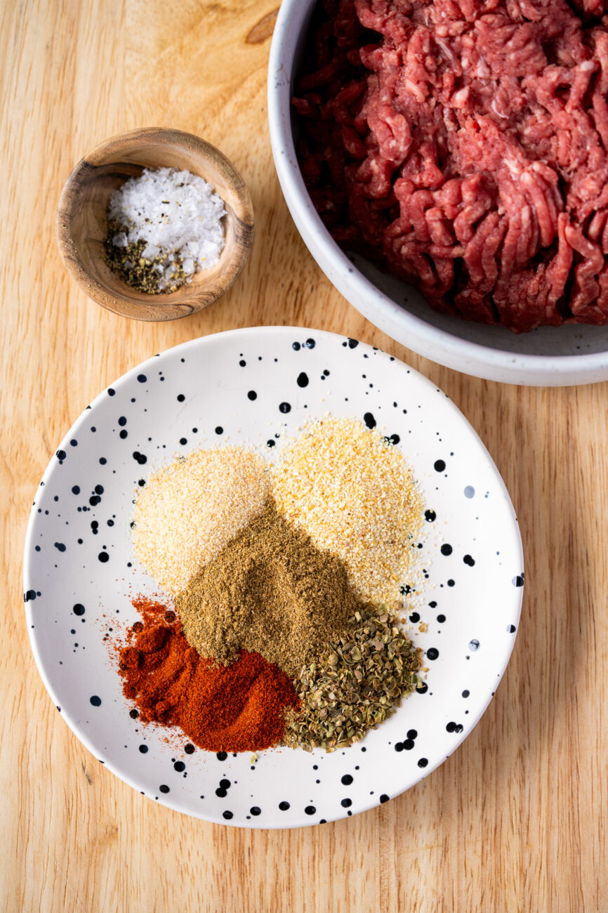 Gyros Smashed Tacos Recipe Ingredients