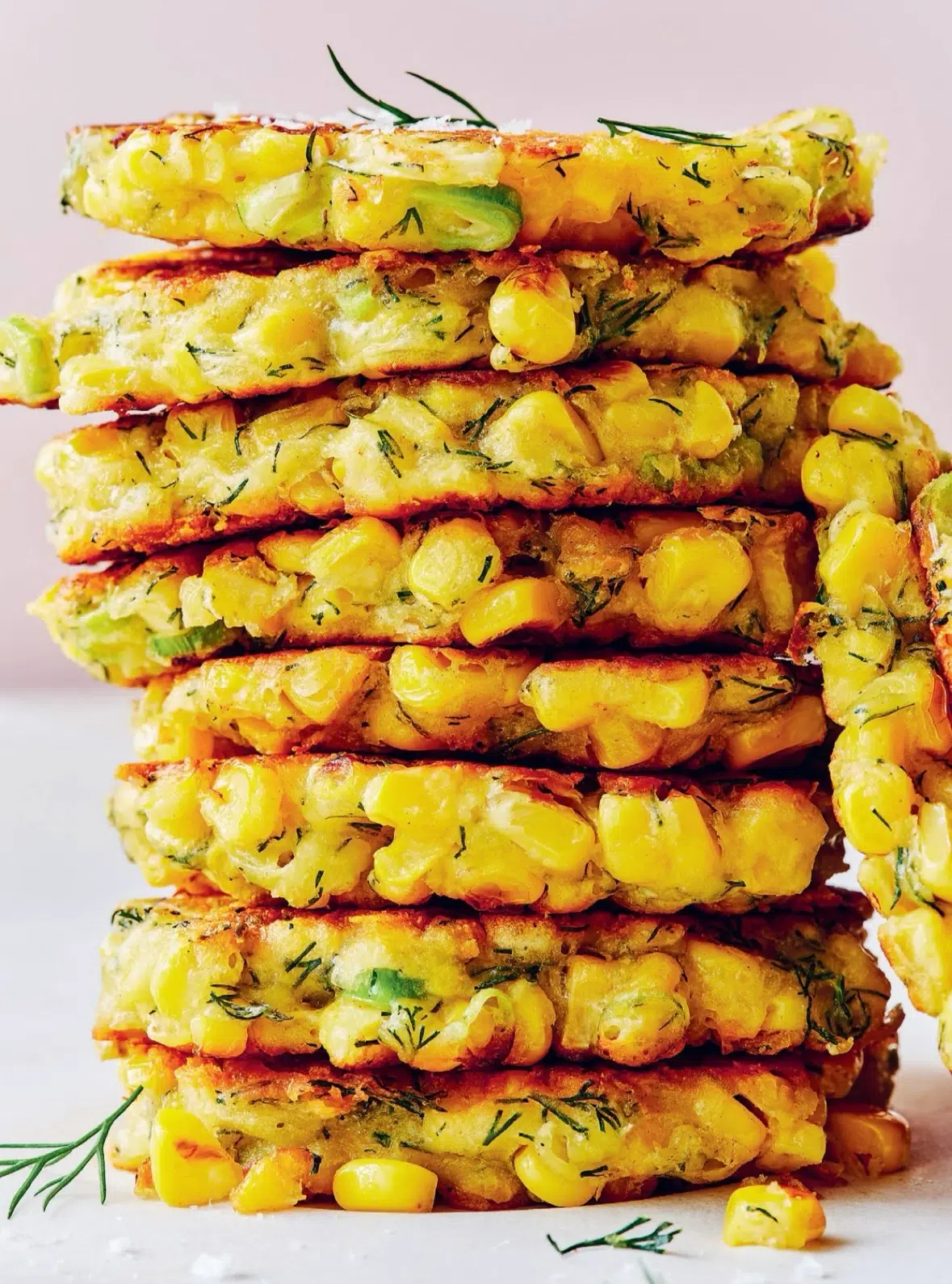Cheesy Corn Fritters