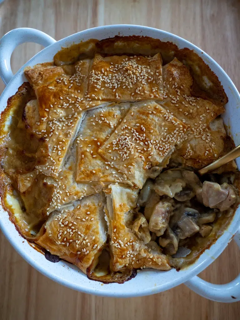 Chicken and Mushroom Pie