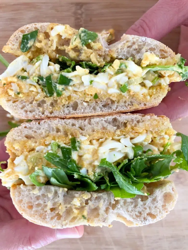 Curried Egg Sandwiches Recipe