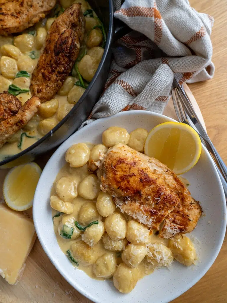 Lemon Gnocchi Chicken
