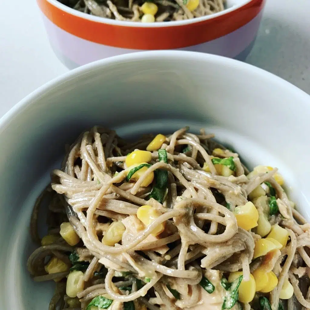 Tuna Miso Soba Noodles Recipe