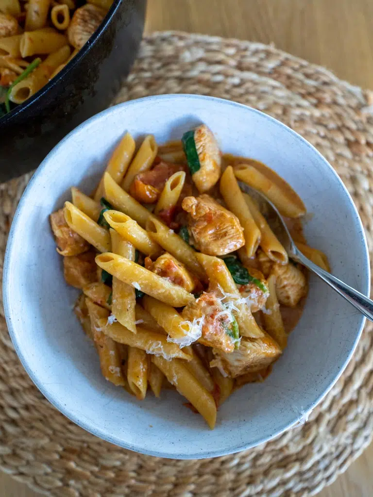 Tuscan Chicken Pasta